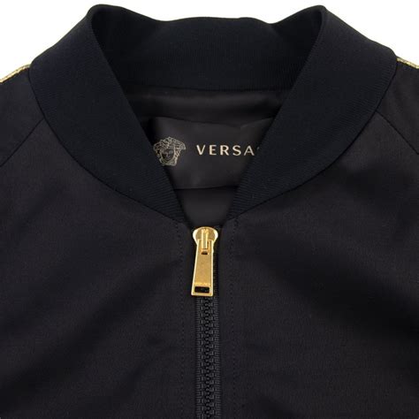 Versace Medusa Bomber Jacket Black 